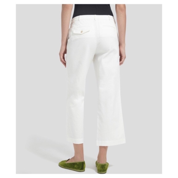 ATM | Cropped Boyfriend Garment Wash Pants - Picture 12 of 13